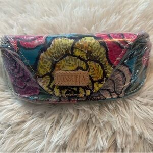 NWT- Consuela “Rosita” Sunglasses Case-Floral Print- Hard Case